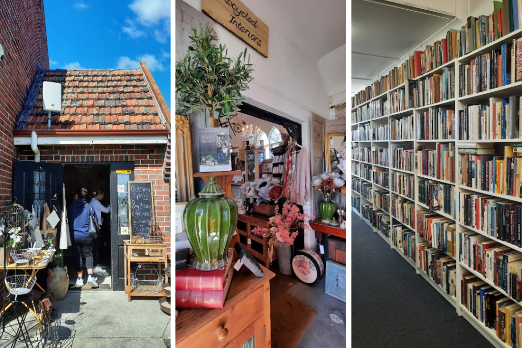 Boutique French store in Boyanup WA, bookshelves in Donnybrook