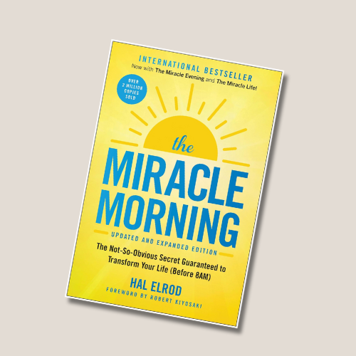 Book cover: The Miracle Morning Hal Elrod