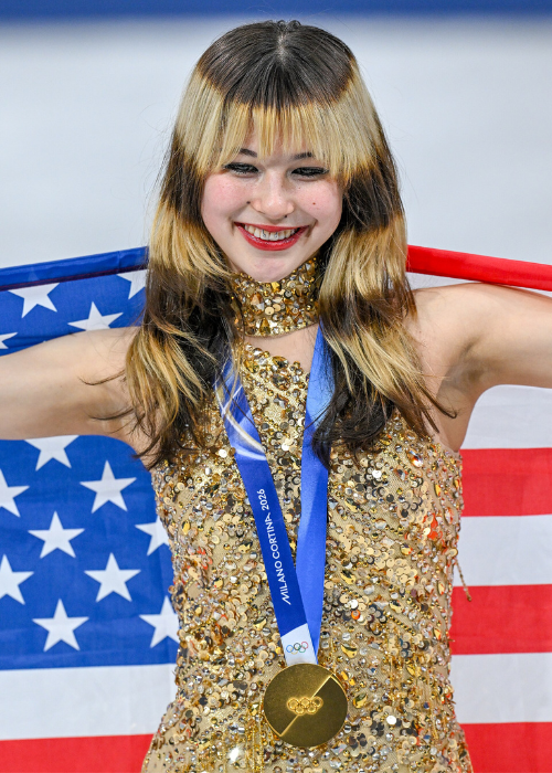 Alysa Liu gold medal. Image by YantsImages.